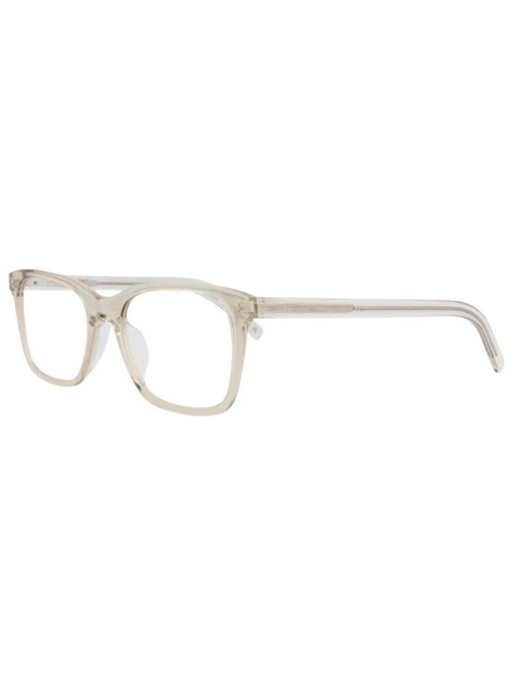 New Saint Laurent Women's Eyeglasses Square Rectangle Recycled Acetate Frame